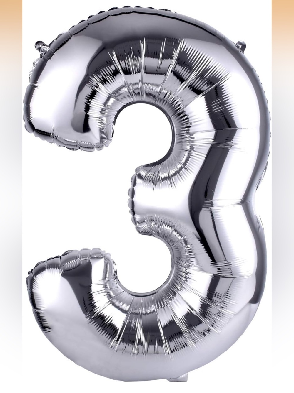 40 Inch Large Foil Helium Number Balloon